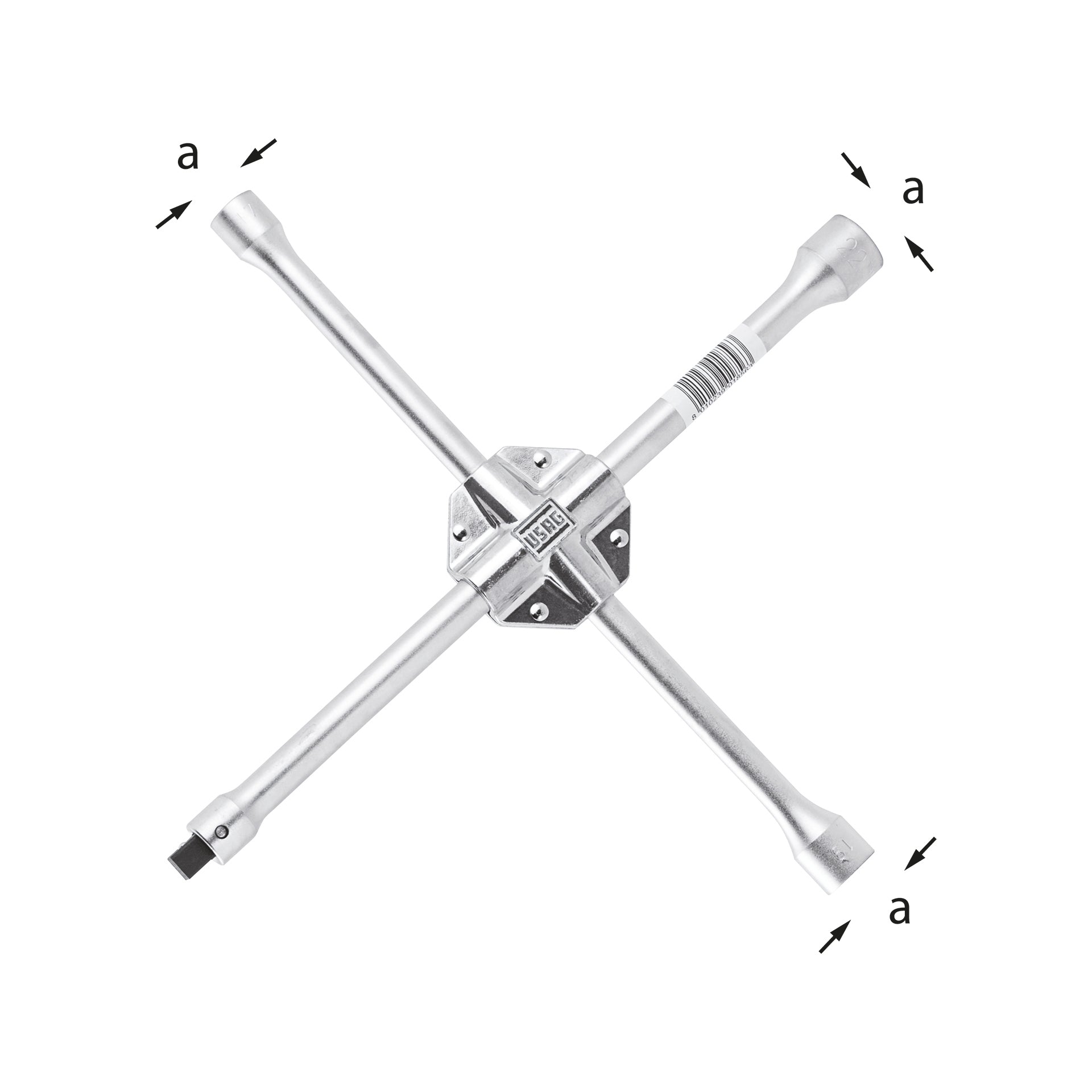 273 CA - Clés cruciformes pour écrous de roues (véhicules industriels) - Usag 273 CA - Clés cruciformes pour écrous de roues (véhicules industriels) - Usag